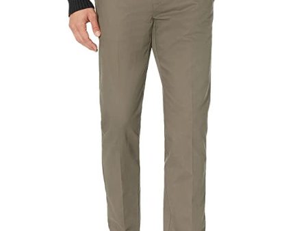 Goodthreads Pantalón Chino de Vestir Elástico, Cómodo, sin Arrugas y con Ajuste Atlético Hombre, Gris Topo, 35W   28L Online Sale