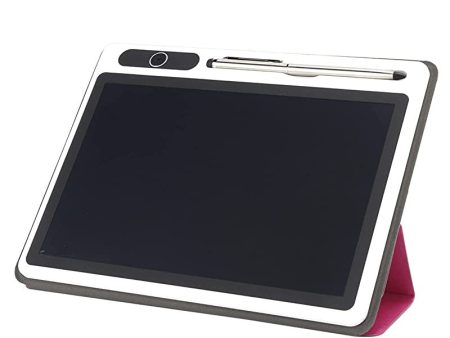 Yemirth Bloc de Notas Electrónico LCD - Tableta de Dibujo y Herramienta de Pintura Manual de Bajo Consumo de Energía en Rojo - Ideal para Notas Diarias y de Trabajo en Suministros Comerciales Embalaje Deteriorado Discount